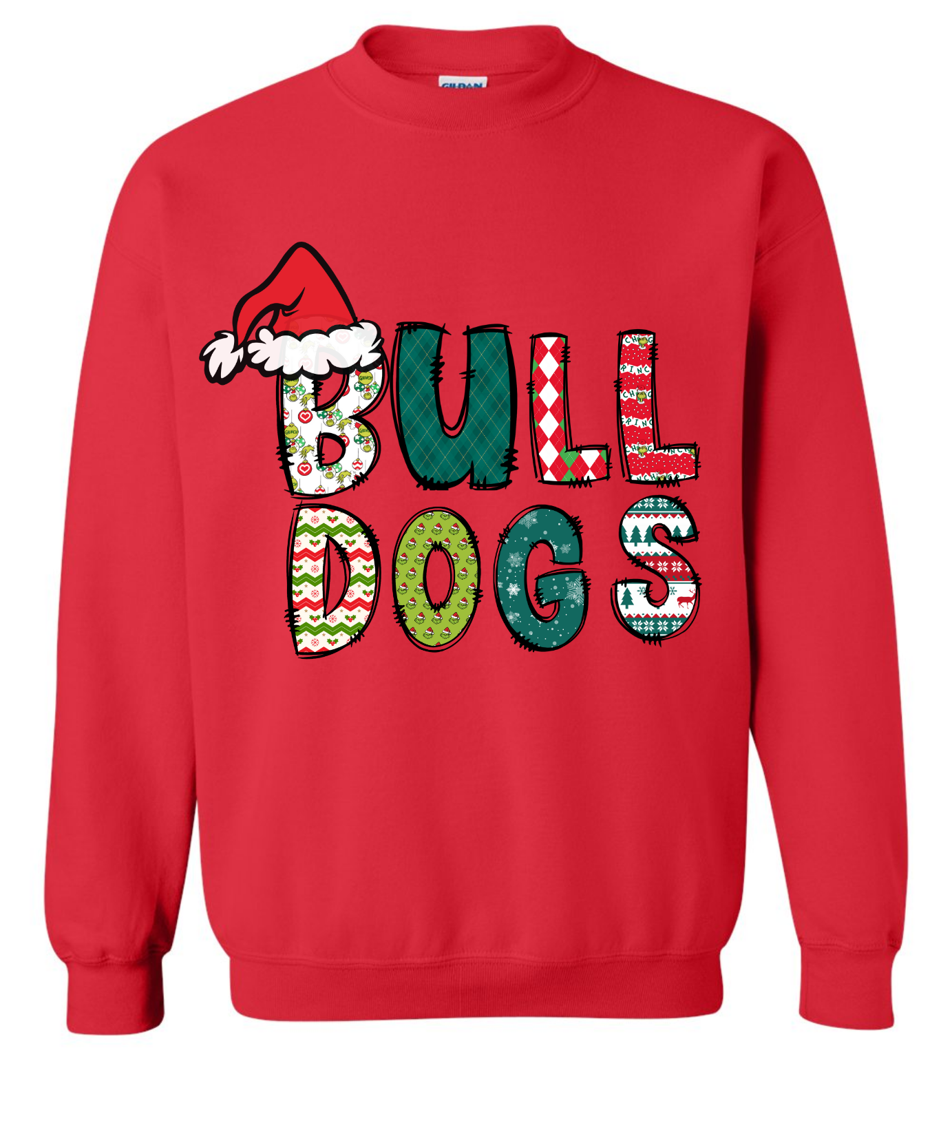 Bulldogs Christmas Sweatshirt