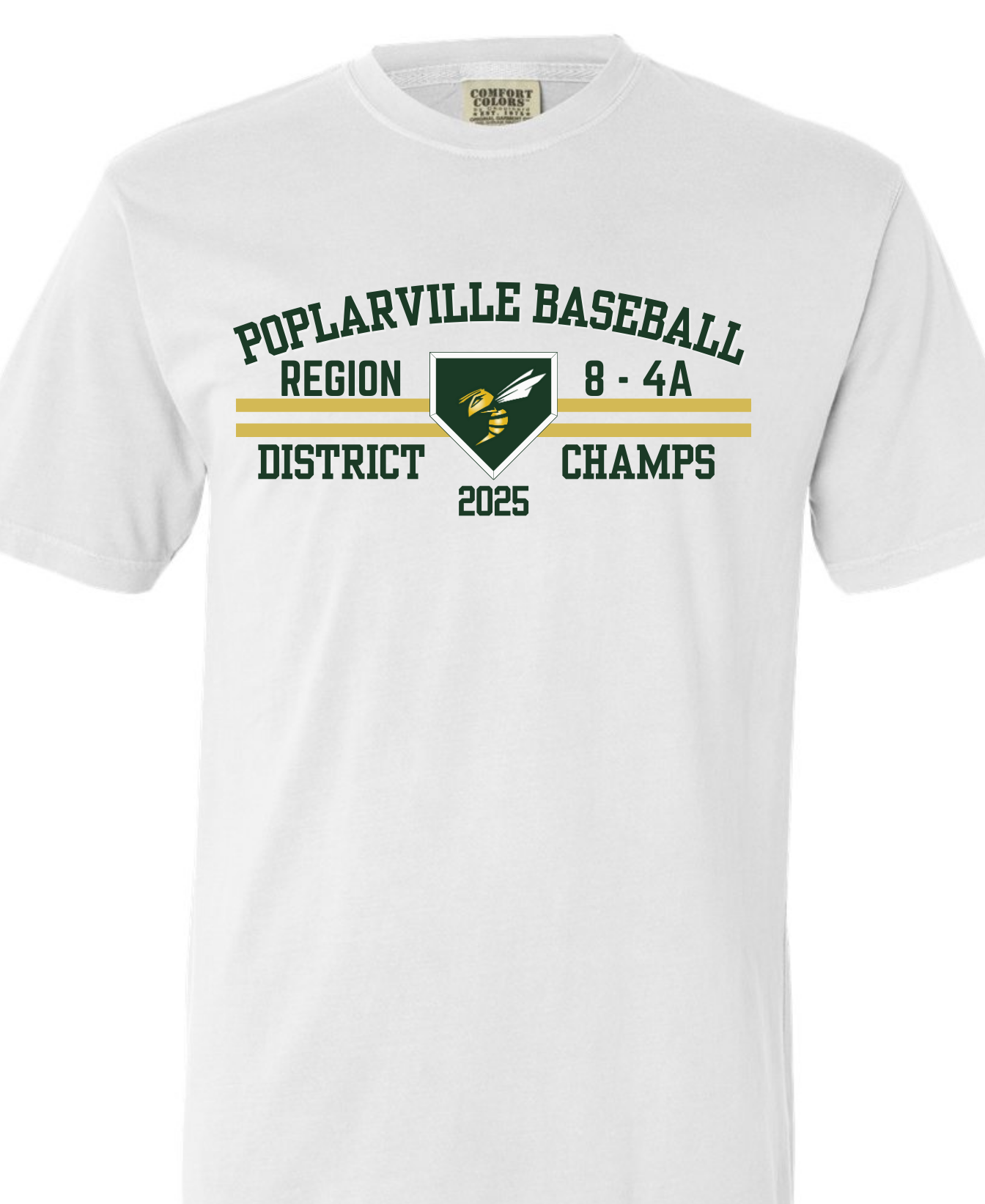 Poplarville Baseball District Champs Comfort color