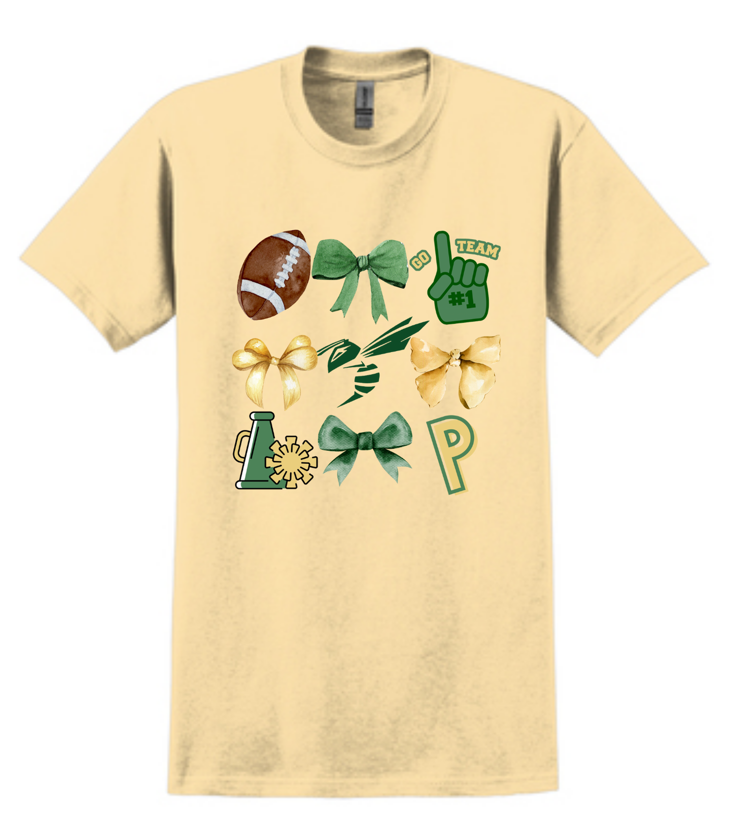Hornet Bow Spirit Shirt With P