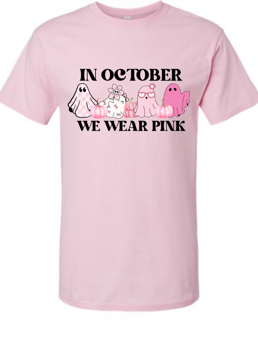 IN OCTOBER WE WEAR PINK GHOST!