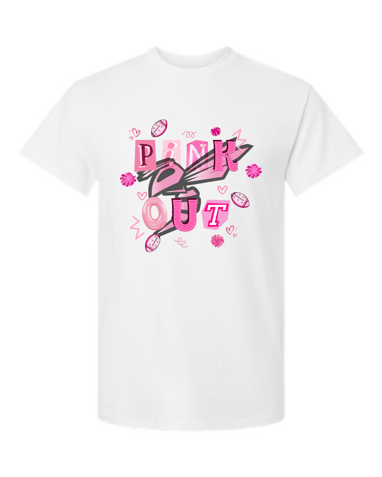PINK OUT HORNET TEE
