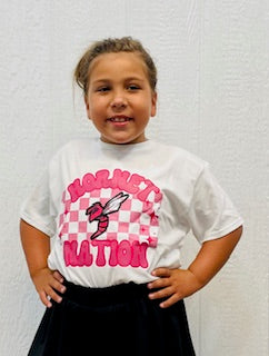 Youth Pink Gildan Spirit shirt