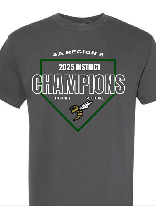 Hornet Softball Hornet District Champs T-shirt
