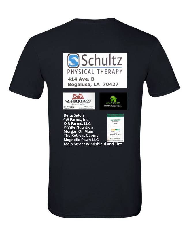 Poplarville Soccer Short Sleeve Gildan T-Shirt