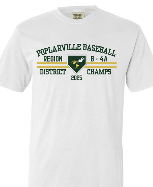 Poplarville Baseball District Champs Comfort color
