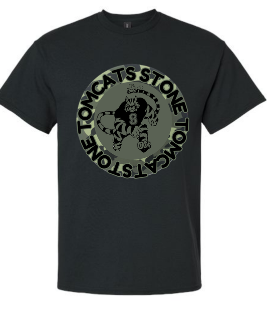 Camo Stone Mens Tee Dry Fit